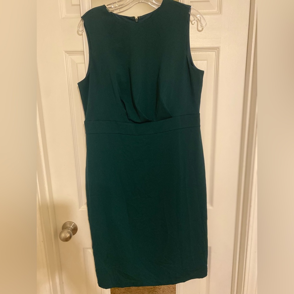 Ann Taylor Emerald Dress